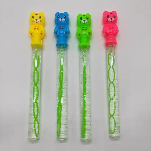 卡通吹气泡泡棒沙滩泡泡水多彩33cm儿童吹泡泡2元货源玩具批发