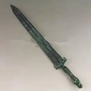 战国青铜剑图片