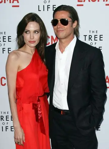 安吉丽娜-朱莉与布拉德-皮特