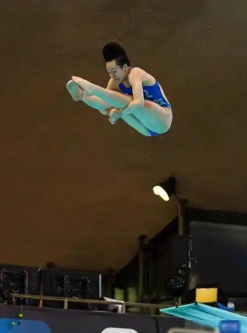 原创跳水世界杯蒙特利尔站陈艺文女子3米板夺冠