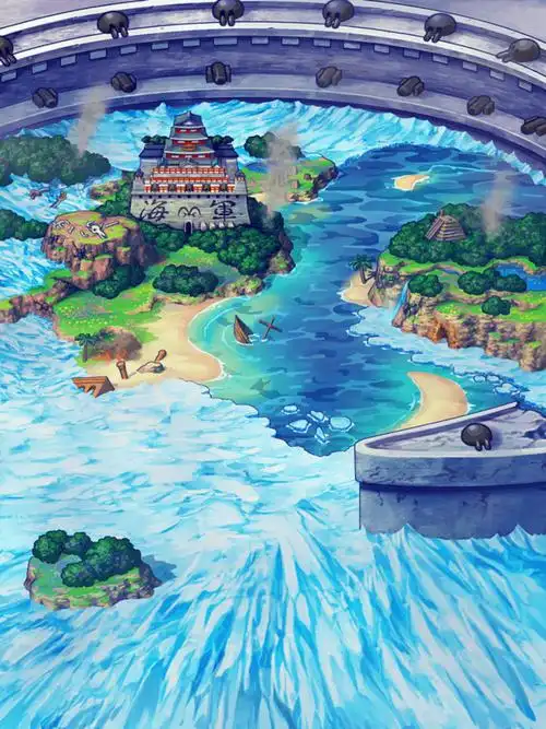海贼王:各个国家全场景图赏【下篇】,为大家呈现后半段的冒险故事_腾
