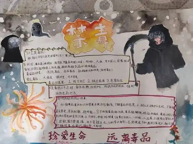 笔尖发"声" "画"里禁毒_贵州省_江口县_毒品