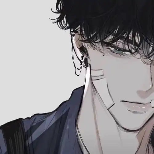 动漫头像 男生 男头 帅气 小狼狗 小奶狗(作者不详出处不详)