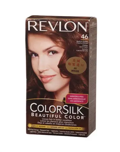 丽然染发剂 46#(琥珀金铜色)