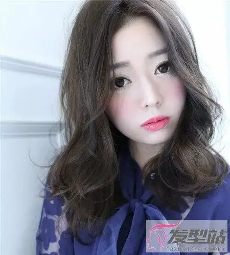 中长发怎么烫好看 日系睡不醒烫发_发型站_最新流行发型设计发型图片
