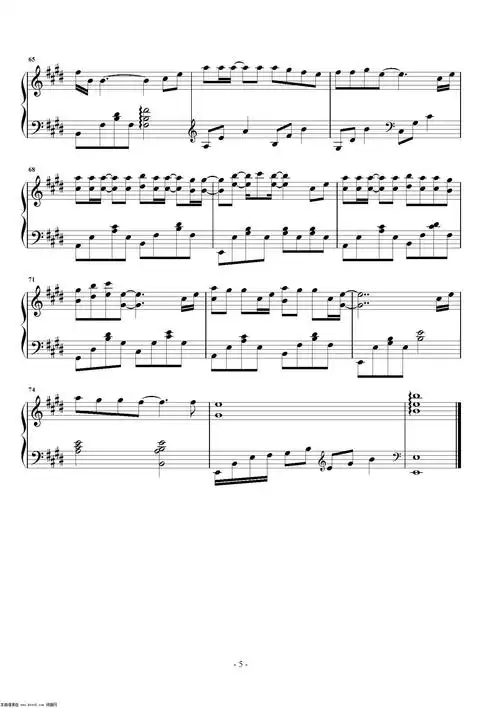 分组 陈壹千 钢琴谱 简谱