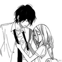 扯领带情侣头像 黑白扯领带唯美情侣头像_微信头像图片大全