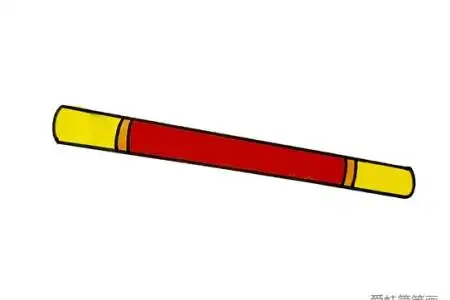 如意金箍棒怎么画