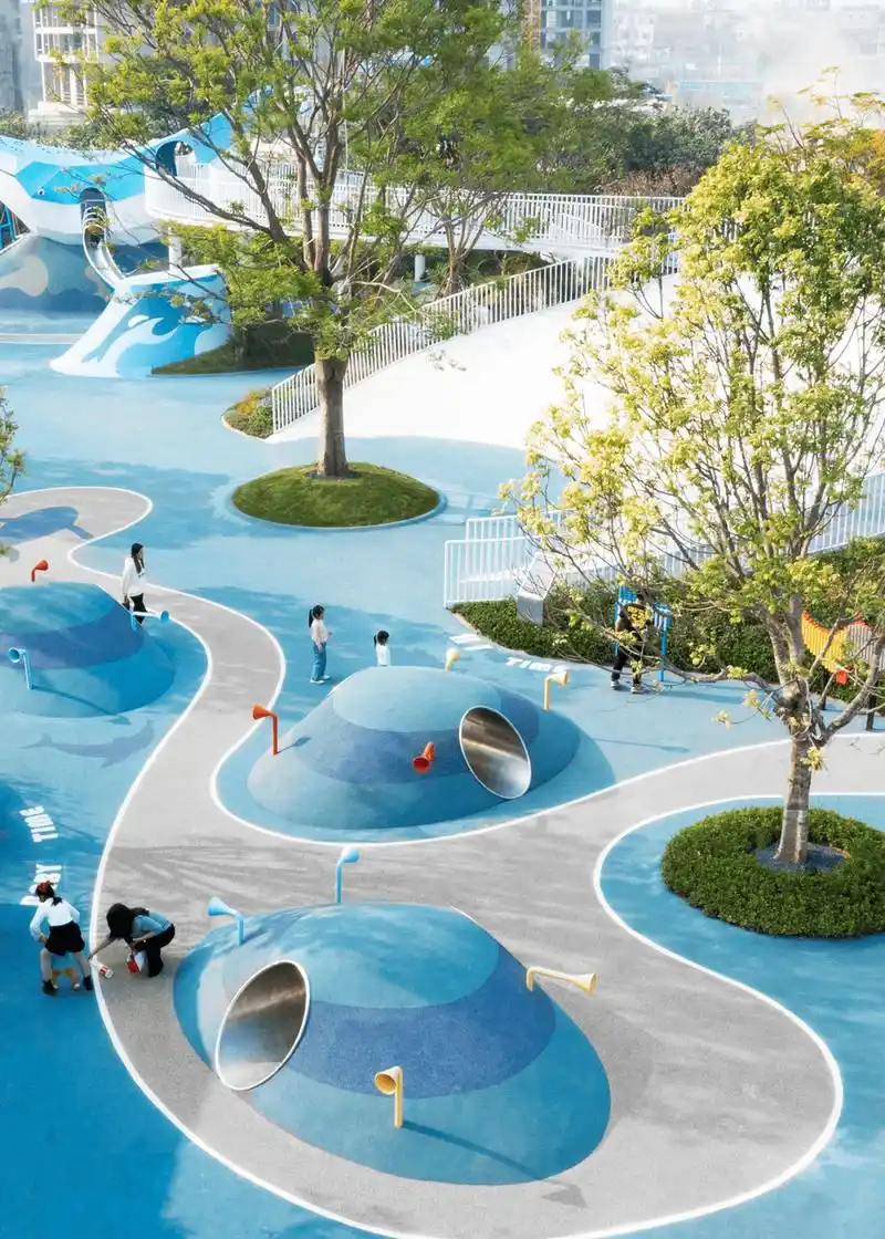 游乐场地铺装合集,让游乐空间更多样_材料_park_儿童