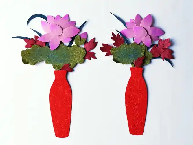 创意剪纸贴画桌面壁纸