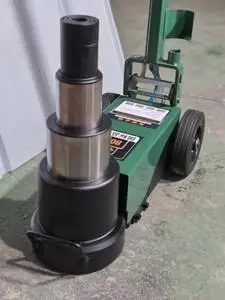 国标卧式气动千斤顶80吨100t油压卧式30吨50t折叠大车汽修千金顶