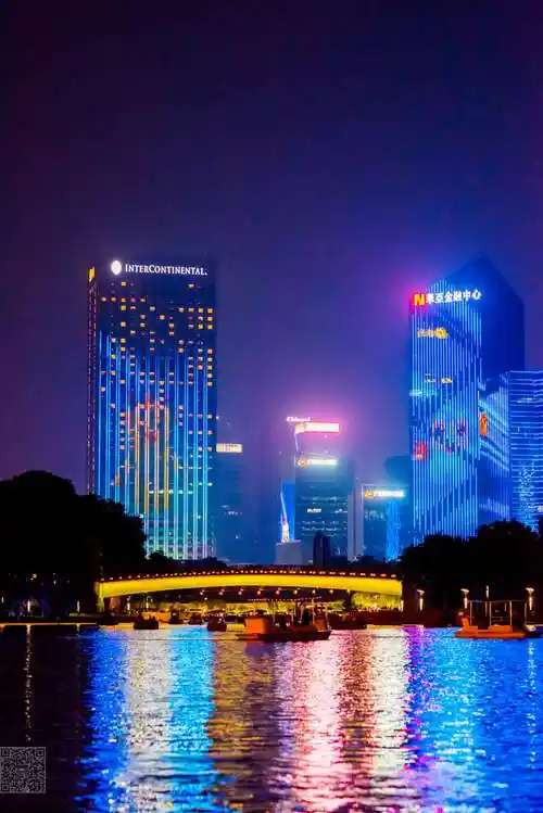 我和我的家乡～佛山||千灯湖灯光秀 - 美篇