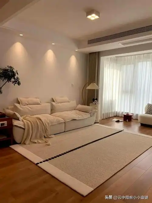 卧室|窗帘|原木色|暖色调|电视背景墙_网易订阅