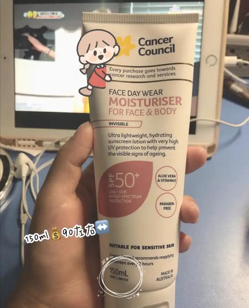 cancer council澳洲防晒最近风真的挺大正好我自己的安耐晒用完了就