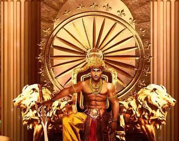 阿育王是古印度摩揭陀国孔雀王朝的第三代国王,公元前273年至公元前