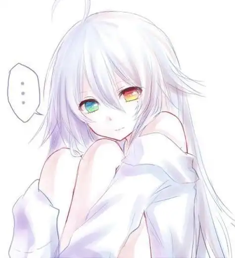 异瞳人头像异瞳黑白系头像