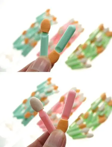 玛莉安单头棉棒8595 幻彩海绵棒 单头海绵眼影棒 24支盒装棉棒