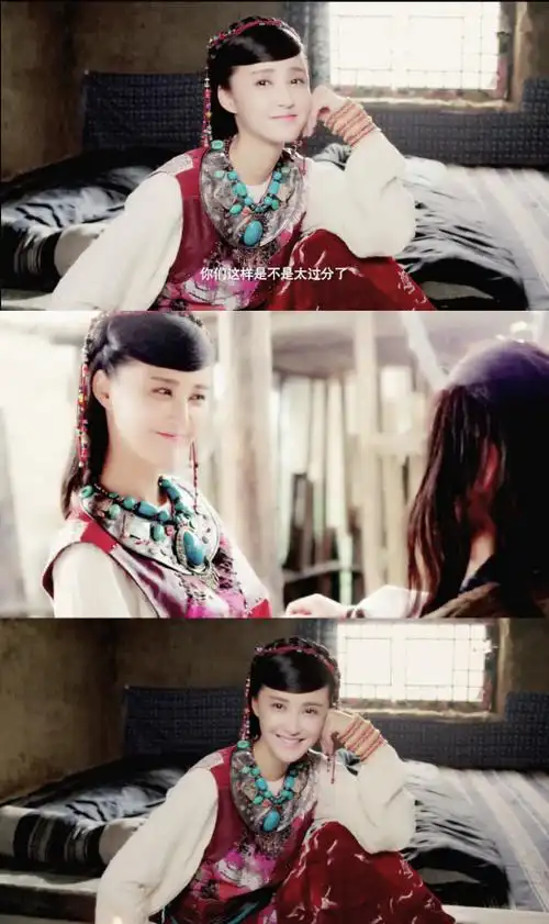 张歆艺解忧公主搞怪表情