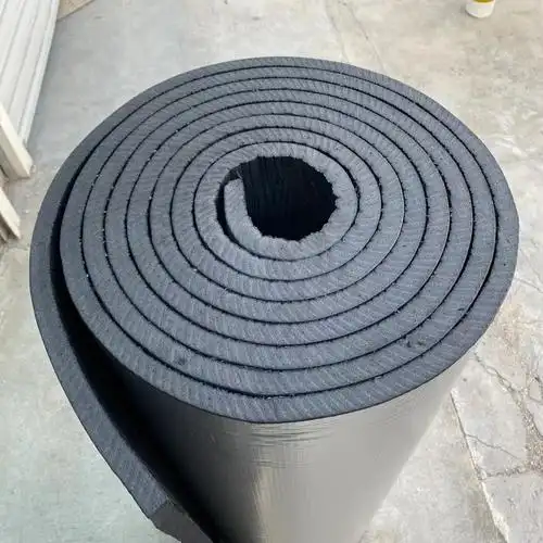 阻燃防火橡塑隔热棉自粘铝箔吸音棉屋顶厂房保温降噪材料工厂批发