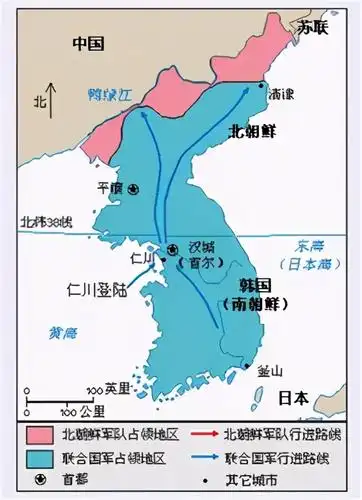 美军颓势尽显,麦克阿瑟孤注一掷实施仁川登陆,一举逆转朝鲜局势