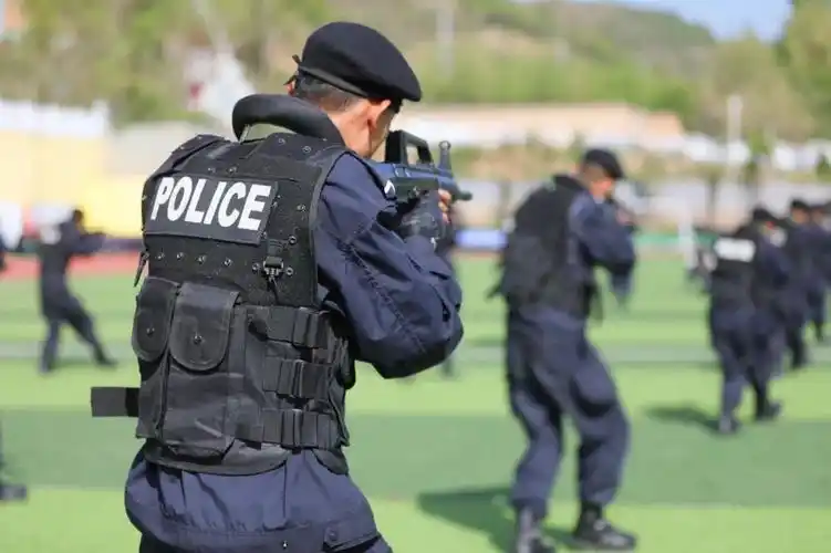 青海警官职业学院举办警务技战术展示活动