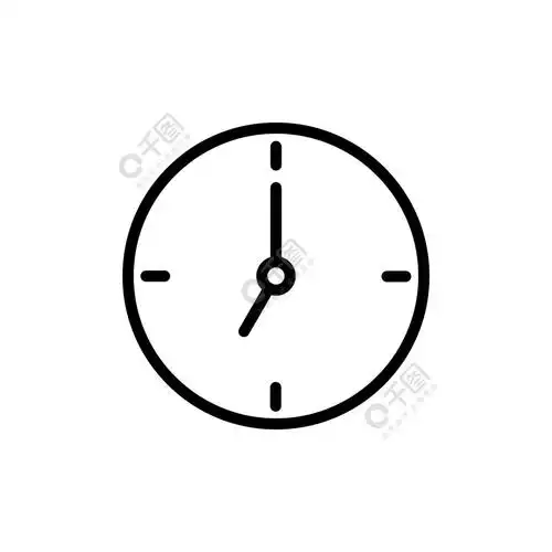 挂钟图标时尚