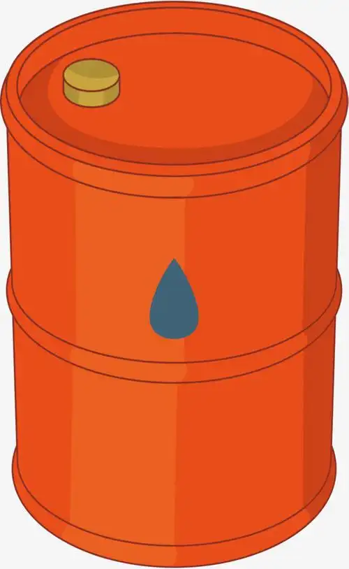 卡通油桶矢量图下载