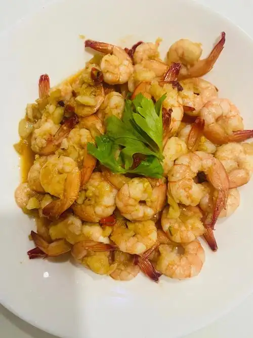 打工人的晚餐60蒜香爆虾