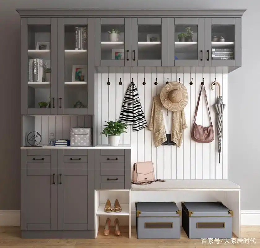 看似不起眼的鞋柜,这样设计一进门就会被惊艳了