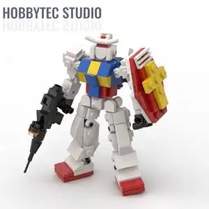 lego 乐高 迷你rx-78-2 高达 168pcs ldd「设计图纸」