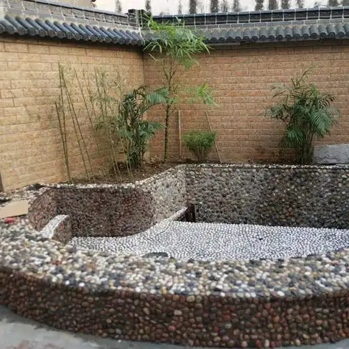 龙峰 雨花石铺路石头鹅卵石鹅暖石园林鱼池装饰彩色小石子鹅软石庭院