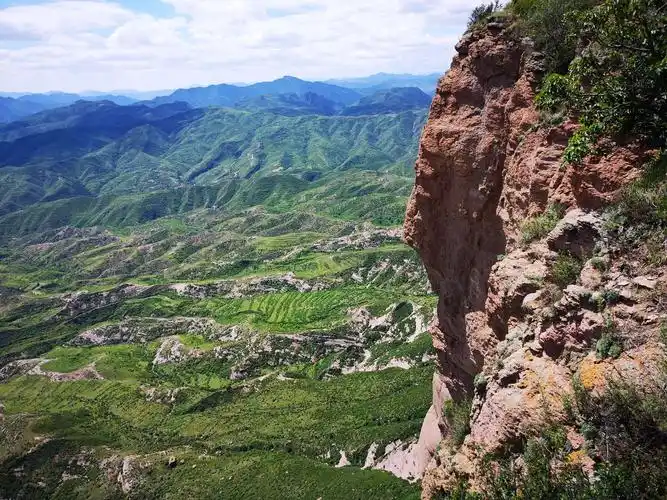 张家口赤城县丹霞赤壁