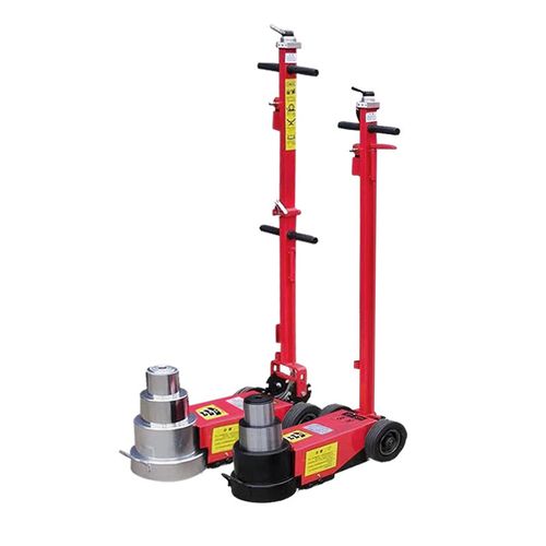 成华气动千斤顶卧式液压可折叠50t80吨100大型货车汽修专用千金顶