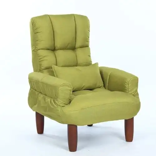 老人沙发单人舒适坐椅子靠背椅p软家用客厅休闲懒人午休沙发躺椅