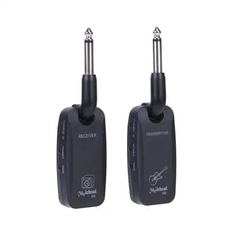 美妙斯m6吉他无线发射器 电贝司电吹管5.8g无线传输发射接收器
