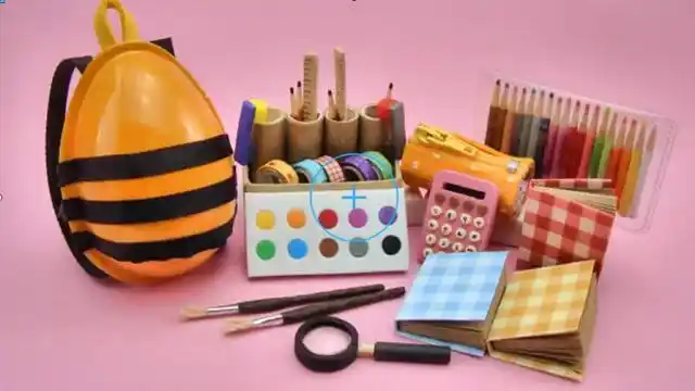 diy,自制12款迷你款文具用品,手艺很棒哦!