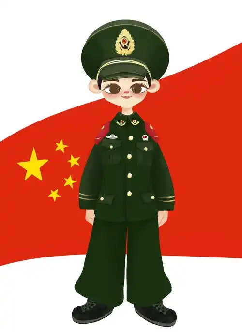 军人|插画|儿童插画|於喵 - 原创作品 - 站酷 (zcool)