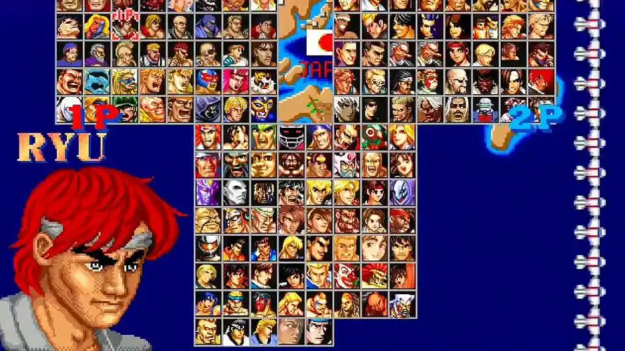 街头霸王:难选这么多角色的格斗游戏 实属少见