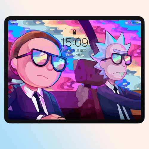 36张rick and morty瑞克和莫蒂4k超清ipad平板壁纸高清电脑壁纸