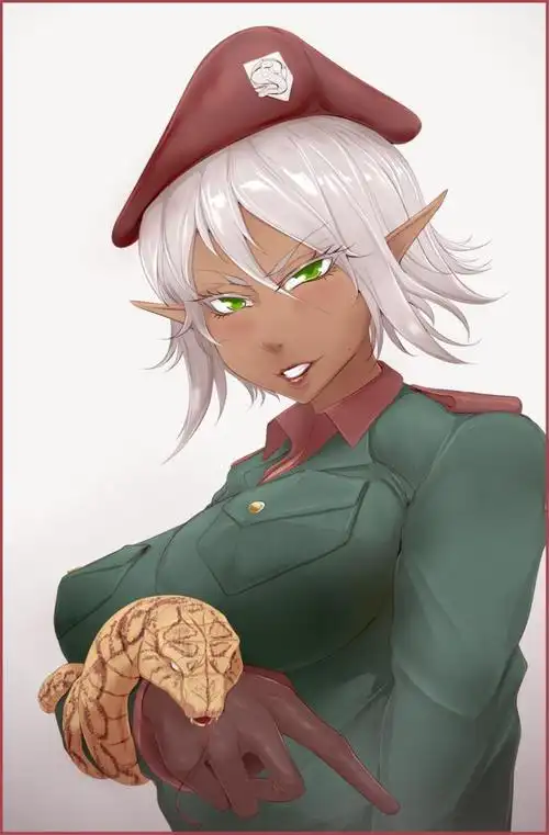 黑暗精灵插画图片壁纸